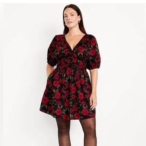 Old Navy Floral Rose Dress - Size 2X